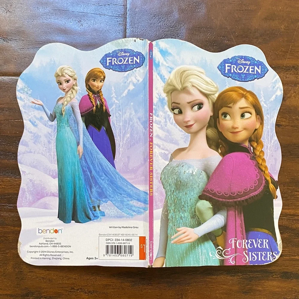 Disney Frozen Story Book Set - Pink, Red & Purple Covers